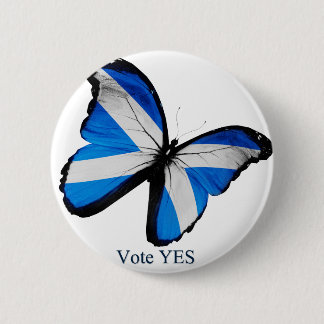 Vote Yes for Scottish Independence 6 Cm Round Badge