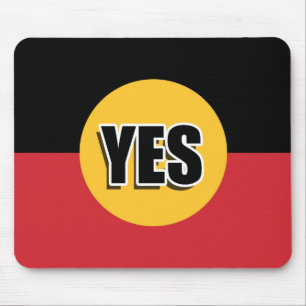 Vote yes mouse mat