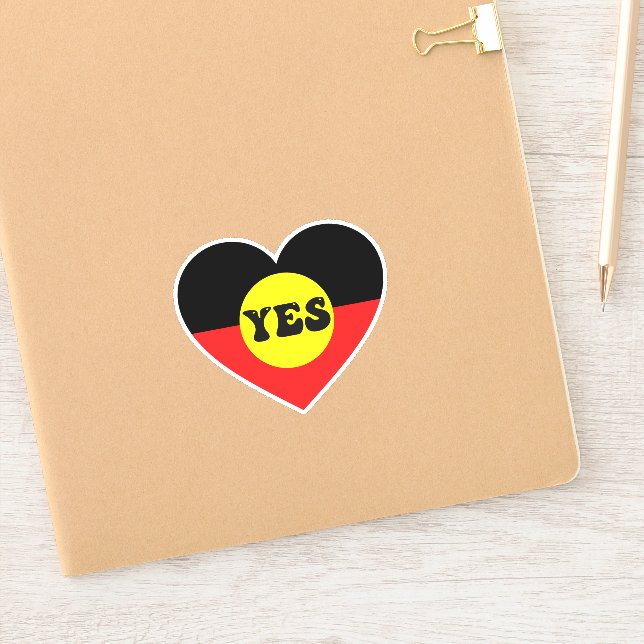 Vote Yes To The Voice - Indigenous Voice (Notebook)