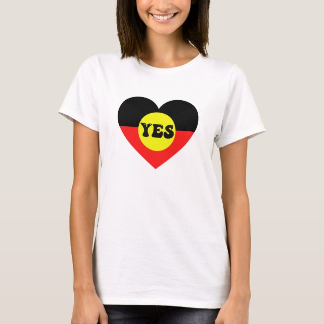 Vote Yes To The Voice - Indigenous Voice  T-Shirt (Front)