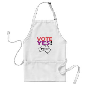 Vote Yes To The Voice Of Indigenous Australian Standard Apron