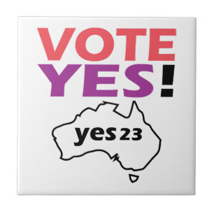 Vote Yes To The Voice Of Indigenous Australian  Tile
