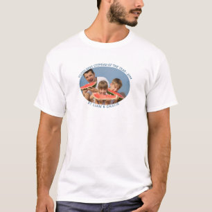 Voted Best Stepdad of the Year by Oval Photo T-Shirt