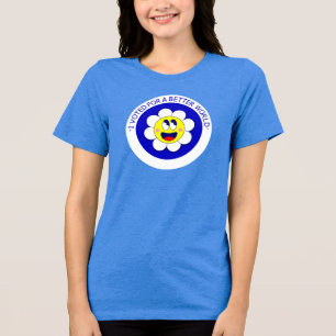 voted better world election retro Tri-Blend shirt