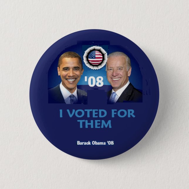 VOTED FOR THEM Button (Front)