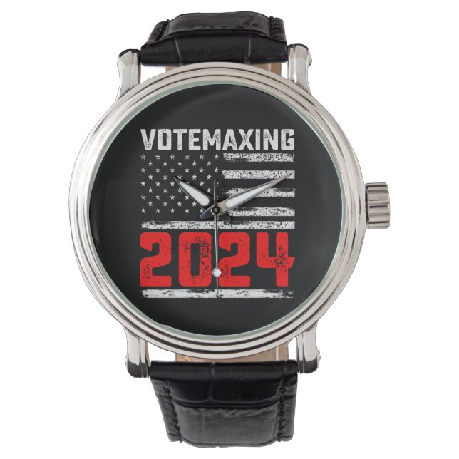 VoteMaxing 2024 Trump Presidential Election Watch (Front)