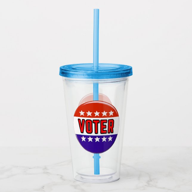 Voter Acrylic Tumbler (Front)