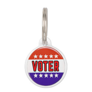 Voter Pet Tag