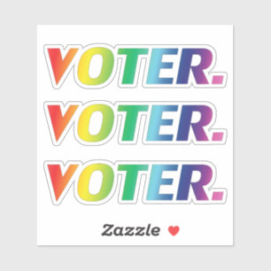 "voter" Pride lgbtq lgbt colours -