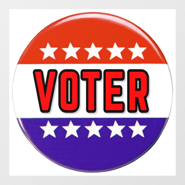 Voter Window Cling (Sheet)