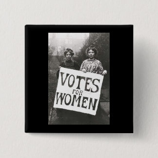 Votes for Women 15 Cm Square Badge