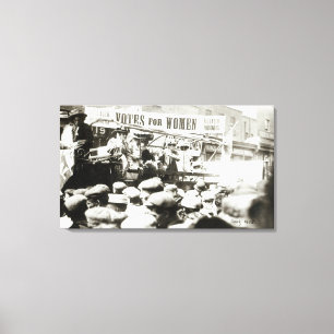 Votes for Women, August 1908 Canvas Print