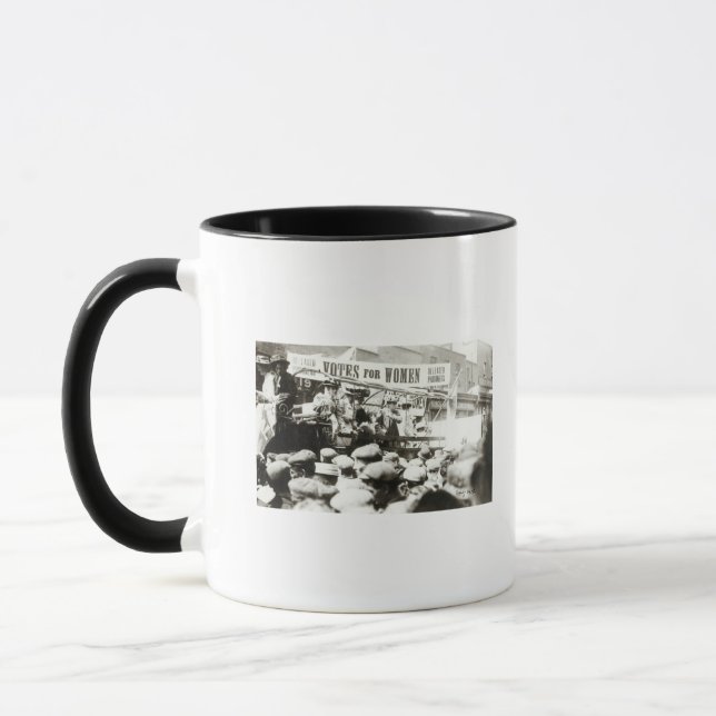 Votes for Women, August 1908 Mug (Left)