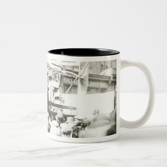 Votes for Women, August 1908 Two-Tone Coffee Mug (Right)