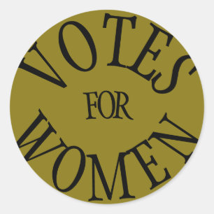 Votes for Women commemorative suffrage sticker