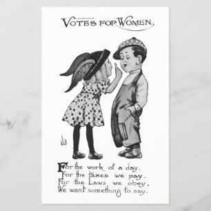 Votes For Women Flyer