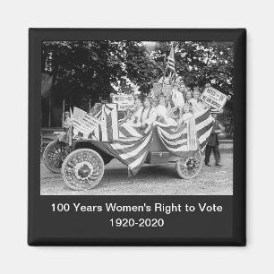 Votes for Women Girls Suffrage Parade Photo Magnet