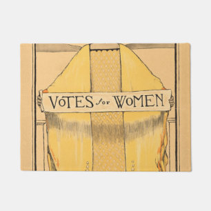Votes For Women Suffrage Movement 1913 Doormat