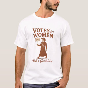 Votes for Women, Vintage Suffragette Art T-Shirt