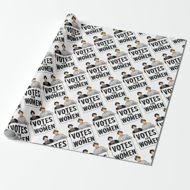 votes wrapping paper (Unrolled)