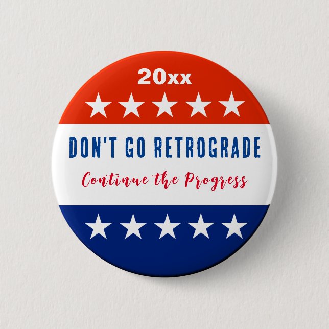 Voting Campaigning - Customisable Button (Front)