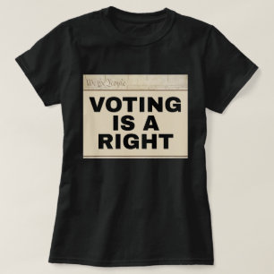 Voting is a Right 24th Amendment Two-Sided T-Shirt