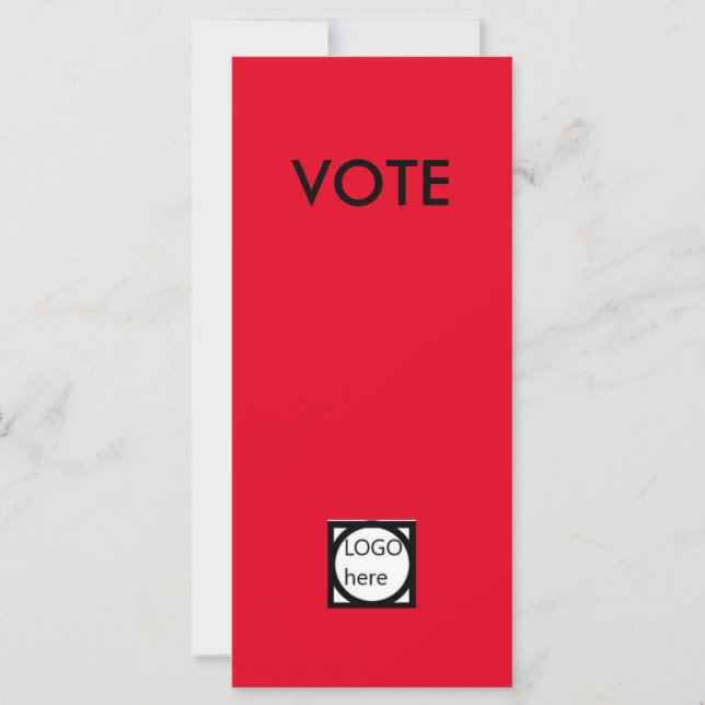 Voting Paddle  (Front)