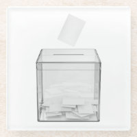 Voting paper and transparent ballot box