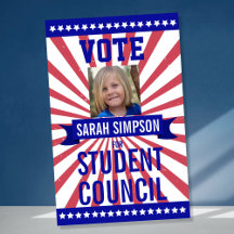 voting poster class president, student council