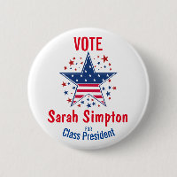 voting poster class president, student council
