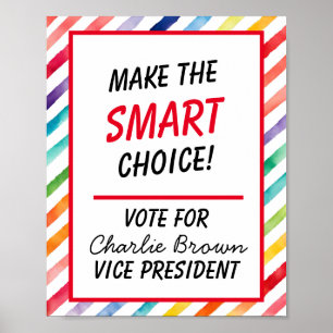 Voting Poster for School Classroom - Smart Vote"