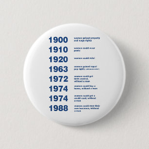 Voting Right We're Not Going Back 2024 Kamala-harr 6 Cm Round Badge