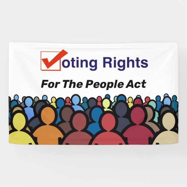 Voting Rights For The People Act Banner (Horizontal)