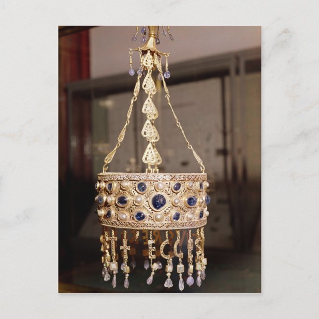 Votive crown of King Recesvinth Postcard (Front)