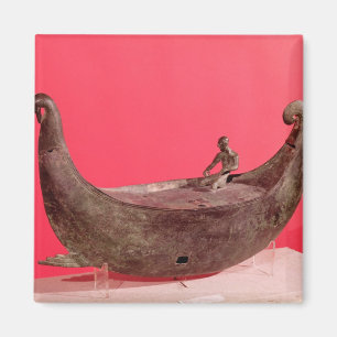 Votive ship magnet