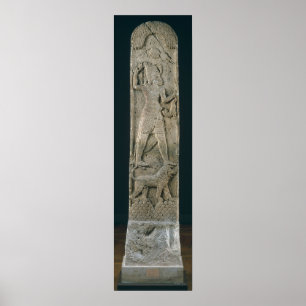 Votive stela poster