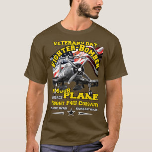 Vought F4U Corsair fighter aircaft ww2 T-Shirt