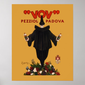 “VOV” Pezziol Padova ~ 1922 ~ Leonetto Cappiello Poster