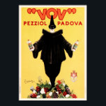 VOV PEZZIOL PADOVA Italy Liquor Cappiello Art Deco Poster<br><div class="desc">High res reproduction,  photoshop colour tuned for sharp crisp prints,  digital restoration for tears,  smudges,  and missing elements. VOV PEZZIOL PADOVA Italy Liquor Advertisement by Leonetto Cappiello Art Deco Poster.</div>