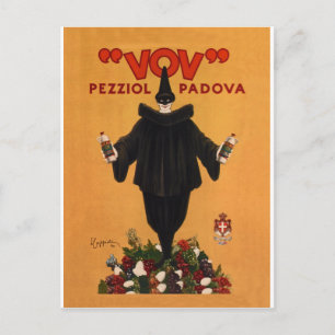 Vov Pezziol Padova ~ Leonetto Cappiello Italy 1922 Postcard