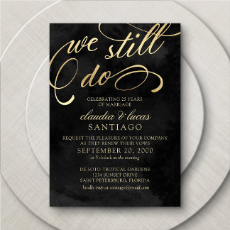 Vow Renewal Invitation