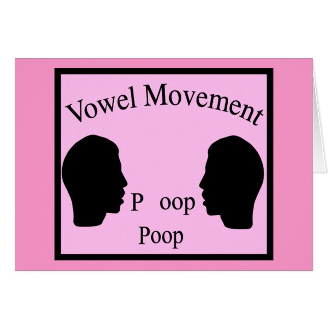 Vowel Movement - Pink (Front Horizontal)