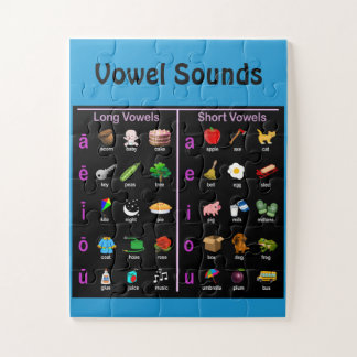 Vowel Sounds Jigsaw Puzzle