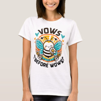 VOWS BEFORE WOWS BACHELORETTE PARTY WOMEN T-Shirt