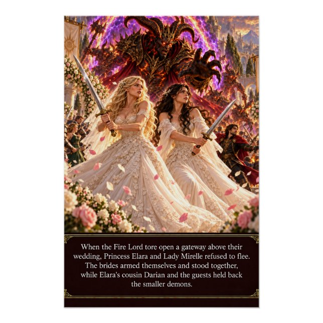 Vows Between Worlds Chapter 2: Stand Together Poster (Front)