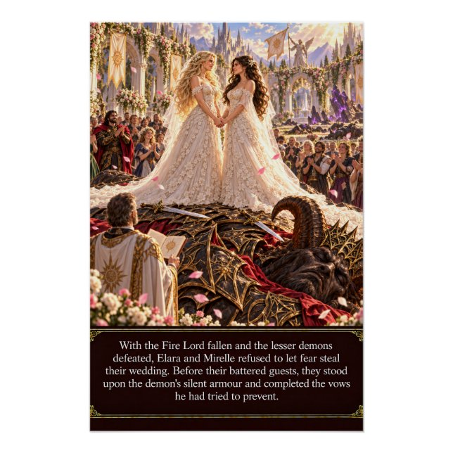 Vows Between Worlds Chapter 4: The Brides Complete Poster (Front)