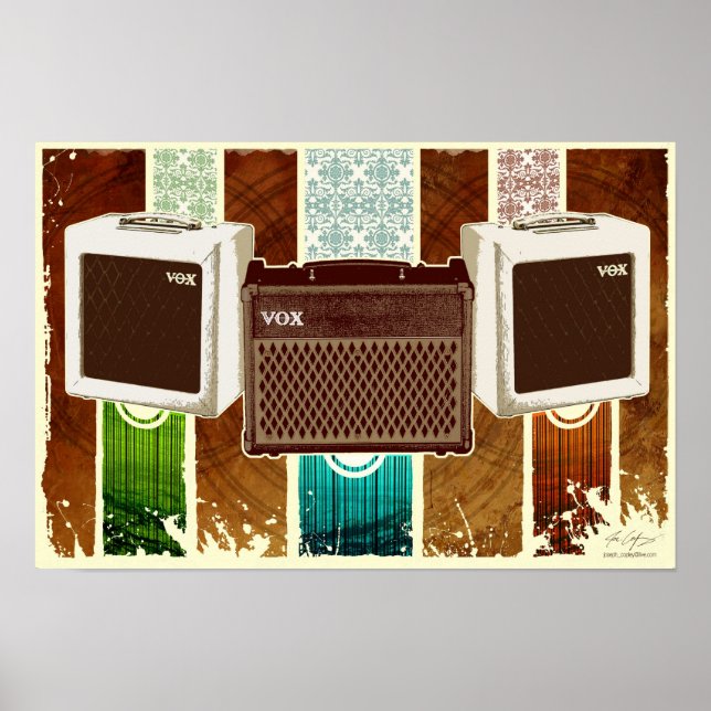 Vox Amplifiers Poster (Front)