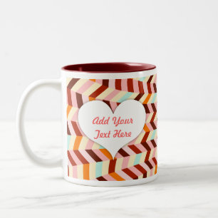 Vox Geo Femme Two-Tone Coffee Mug