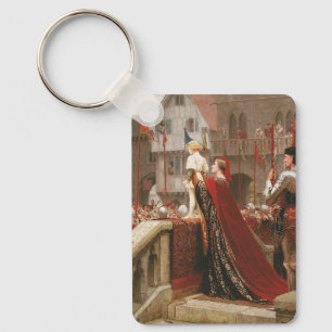 Vox Populi, c. 1904 by Edmund Blair Leighton Key Ring