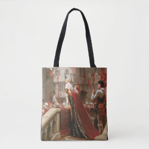 Vox Populi, c. 1904 by Edmund Blair Leighton Tote Bag